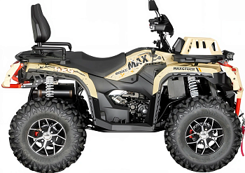 Квадроцикл GT Racer Max JM-VA500X EFI инжектор  (Чёрный)