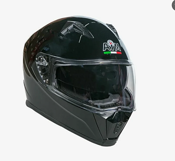 шлем aim jk 320 black glossy
