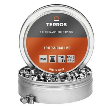 Пули Terros  4,5 мм, 250 штук