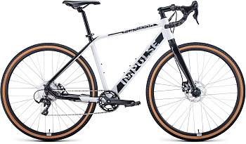 Велосипед FORWARD 28" 8ск. IMPULSE X ("  Ростовка 540мм Белый черный)