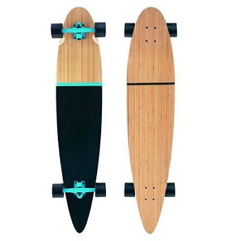 Лонгборд деревянный Два колеса