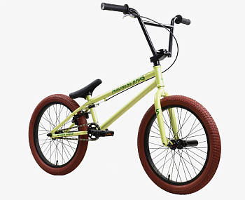stark madness 25 bmx 5 оливковый зеленый коричневый 