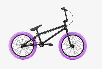 stark madness 25 bmx 4 серо фиолетовый черный фиолетовый