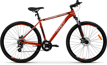 Велосипед Аист 27,5" 21-sp Rocky 2.0 Disc MD ал. (Ростовка 19", Серо-оранжевый)