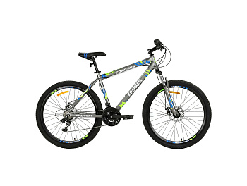 Велосипед Krakken 26" 7-sp Compass  (Ростовка 18", Серый)