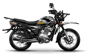 Мотоцикл MINSK 200 RANGER  (Черный)