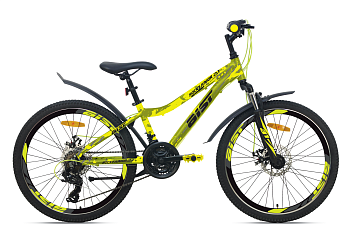 Велосипед Аист 24" 7-sp Rocky junior 2.1 MD амор. вилка ал. ("  Серый)